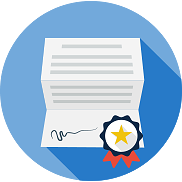 certificate homepage icon